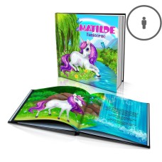 "L'unicorno" - Libro personalizzato - IT