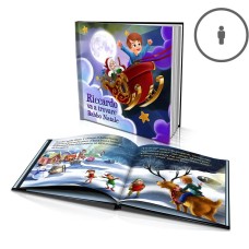 "Visita a Babbo Natale" - Libro personalizzato - IT