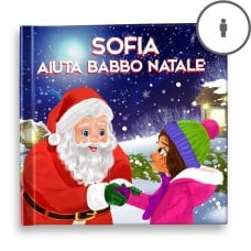 "Aiuto a Babbo Natale" - Libro personalizzato - IT