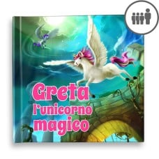 "L'unicorno magico" - Libro personalizzato - IT