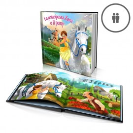 "La principessa e il suo pony" - Libro personalizzato