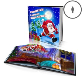 "Riesci a catturare Babbo Natale?" - Libro personalizzato