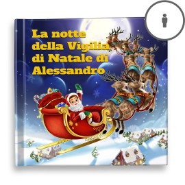 "La notte della Vigilia di Natale" - Libro personalizzato