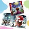 "Visita di Babbo Natale" - Libro personalizzato - DE