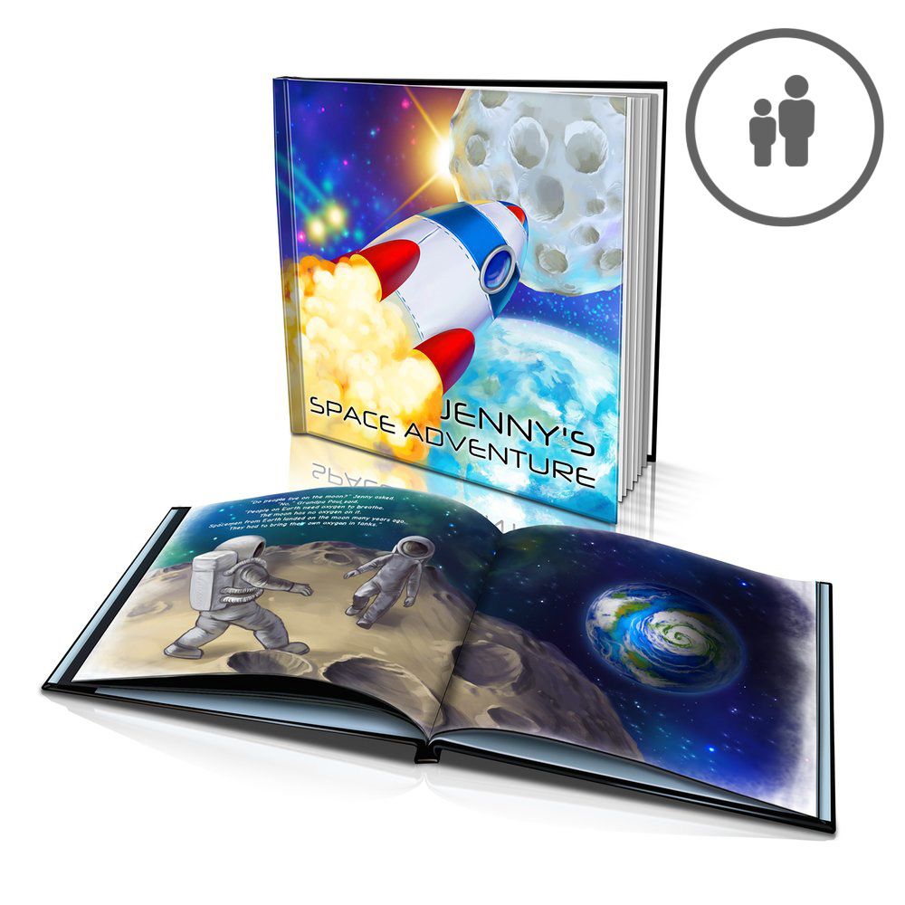 Libro personalizzato per bambini Avventura spaziale con nome del bambino  Libro di compleanno dello spazio fuori dal mondo -  Italia